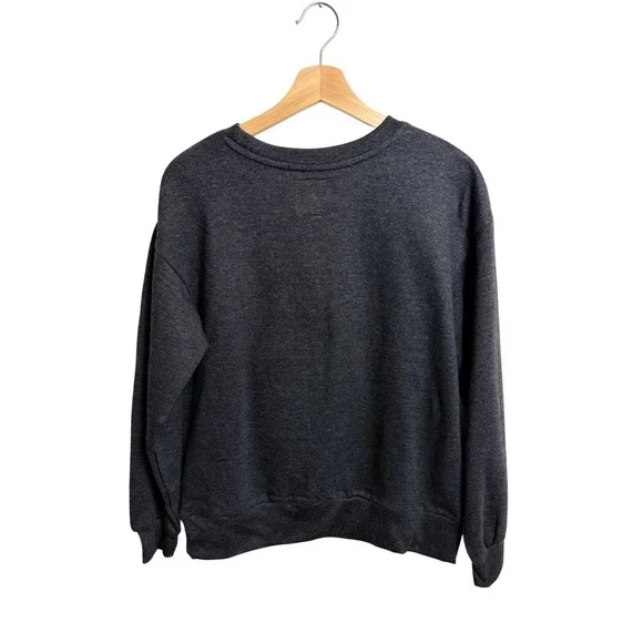 C & C California Grey "J'Adore" sweatshirt Crewneck Women's XS - Picture 2 of 6